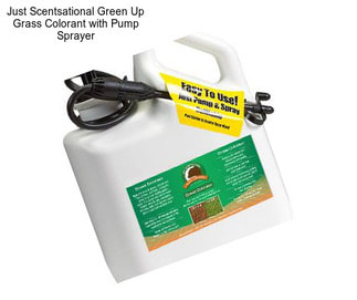 Just Scentsational Green Up Grass Colorant with Pump Sprayer