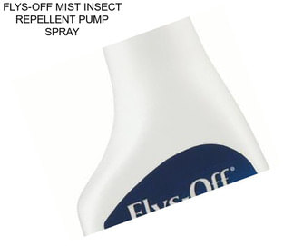 FLYS-OFF MIST INSECT REPELLENT PUMP SPRAY