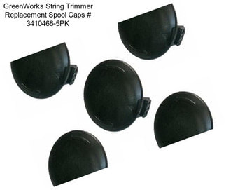 GreenWorks String Trimmer Replacement Spool Caps # 3410468-5PK
