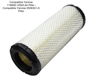 Compatible Yanmar 119808-12520 Air Filter - Compatible Yanmar 2508301-S Filter