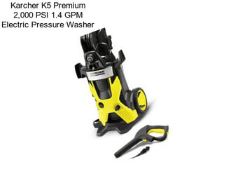 Karcher K5 Premium 2,000 PSI 1.4 GPM Electric Pressure Washer