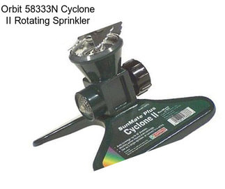 Orbit 58333N Cyclone II Rotating Sprinkler