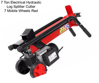 7 Ton Electrical Hydraulic Log Splitter Cutter 7\