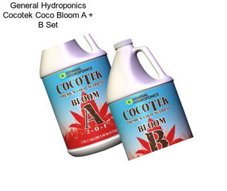 General Hydroponics Cocotek Coco Bloom A + B Set