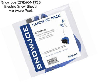 Snow Joe 323E/iON13SS Electric Snow Shovel Hardware Pack