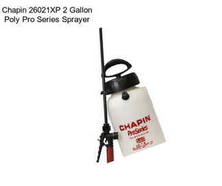 Chapin 26021XP 2 Gallon Poly Pro Series Sprayer