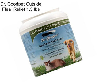 Dr. Goodpet Outside Flea  Relief 1.5 lbs