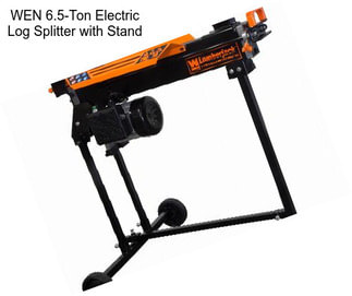 WEN 6.5-Ton Electric Log Splitter with Stand