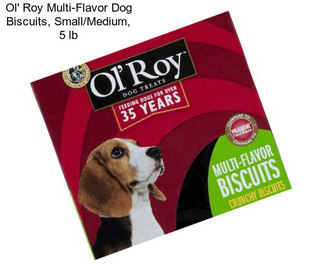 Ol\' Roy Multi-Flavor Dog Biscuits, Small/Medium, 5 lb