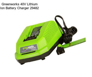 Greenworks 40V Lithium Ion Battery Charger 29482