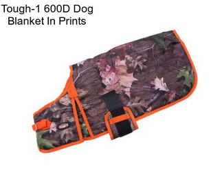 Tough-1 600D Dog Blanket In Prints