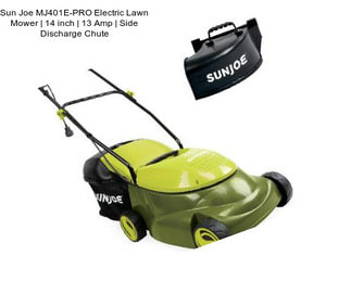 Sun Joe MJ401E-PRO Electric Lawn Mower | 14 inch | 13 Amp | Side Discharge Chute