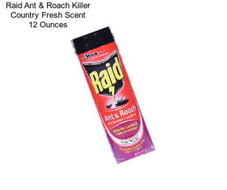 Raid Ant & Roach Killer Country Fresh Scent 12 Ounces