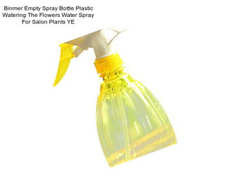 Binmer Empty Spray Bottle Plastic Watering The Flowers Water Spray For Salon Plants YE