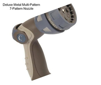 Deluxe Metal Multi-Pattern 7-Pattern Nozzle