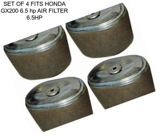 SET OF 4 FITS HONDA GX200 6.5 hp AIR FILTER 6.5HP