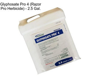 Glyphosate Pro 4 (Razor Pro Herbicide) - 2.5 Gal.