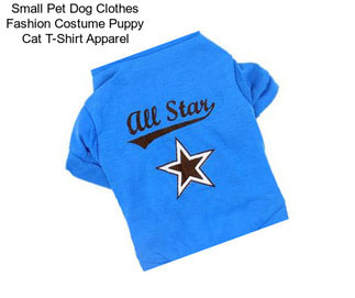 Small Pet Dog Clothes Fashion Costume Puppy Cat T-Shirt Apparel