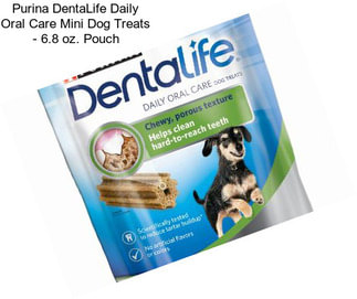 Purina DentaLife Daily Oral Care Mini Dog Treats - 6.8 oz. Pouch