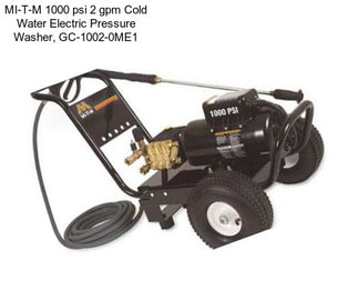 MI-T-M 1000 psi 2 gpm Cold Water Electric Pressure Washer, GC-1002-0ME1