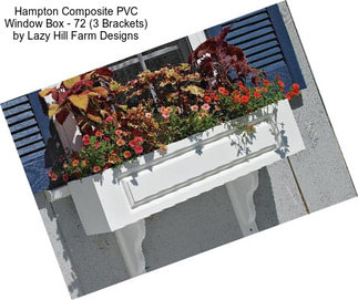 Hampton Composite PVC Window Box - 72\