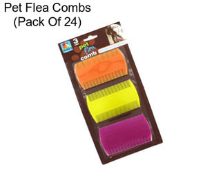 Pet Flea Combs (Pack Of 24)