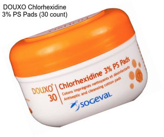 DOUXO Chlorhexidine 3% PS Pads (30 count)
