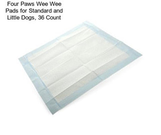 Four Paws Wee Wee Pads for Standard and Little Dogs, 36 Count