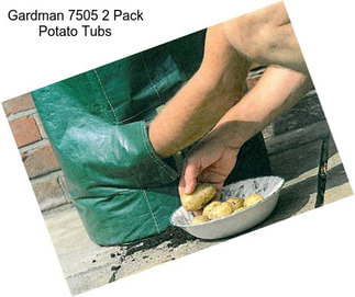 Gardman 7505 2 Pack Potato Tubs