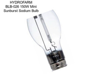 HYDROFARM BLB-026 150W Mini Sunburst Sodium Bulb