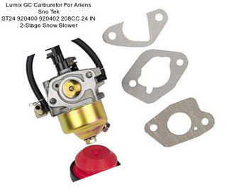 Lumix GC Carburetor For Ariens Sno Tek ST24 920400 920402 208CC 24 IN 2-Stage Snow Blower