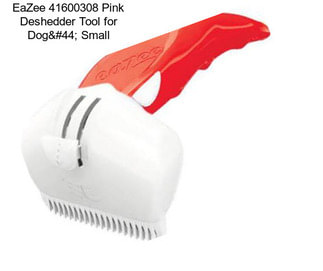 EaZee 41600308 Pink Deshedder Tool for Dog, Small