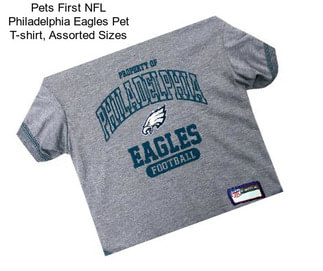 Pets First NFL Philadelphia Eagles Pet T-shirt, Assorted Sizes