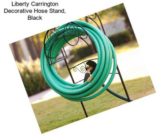 Liberty Carrington Decorative Hose Stand, Black