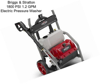 Briggs & Stratton 1800 PSI 1.2 GPM Electric Pressure Washer