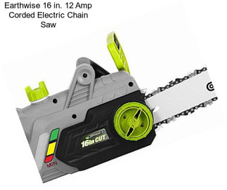 Earthwise 16 in. 12 Amp Corded Electric Chain Saw