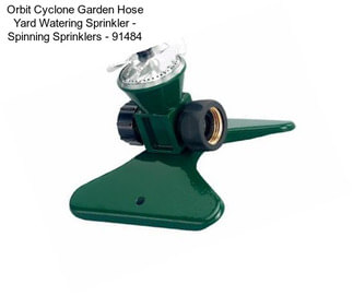 Orbit Cyclone Garden Hose Yard Watering Sprinkler - Spinning Sprinklers - 91484