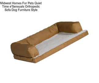 Midwest Homes For Pets Quiet Time e\'Sensuals Orthopedic Sofa Dog Furniture Style