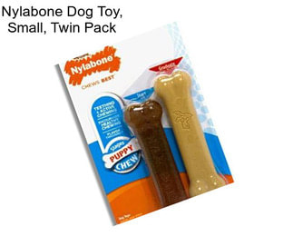 Nylabone Dog Toy, Small, Twin Pack