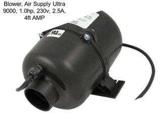 Blower, Air Supply Ultra 9000, 1.0hp, 230v, 2.5A, 4ft AMP