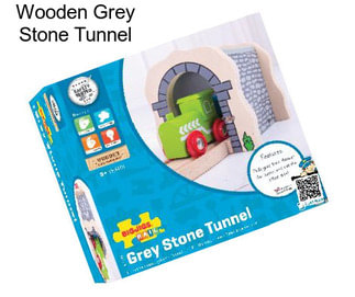 Wooden Grey Stone Tunnel