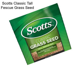 Scotts Classic Tall Fescue Grass Seed