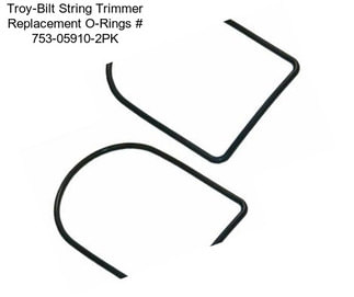 Troy-Bilt String Trimmer Replacement O-Rings # 753-05910-2PK