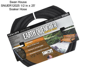 Swan House SNUER12025 1/2 in x 25\' Soaker Hose