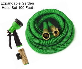 Expandable Garden Hose Set 100 Feet