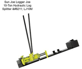 Sun Joe Logger Joe 10-Ton Hydraulic Log Splitter – LJ10M