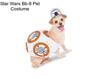 Star Wars Bb-8 Pet Costume