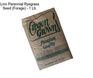 Linn Perennial Ryegrass Seed (Forage) - 1 Lb.