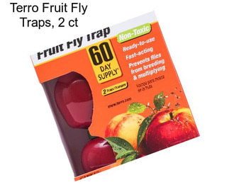 Terro Fruit Fly Traps, 2 ct