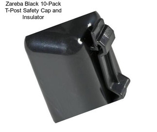 Zareba Black 10-Pack T-Post Safety Cap and Insulator